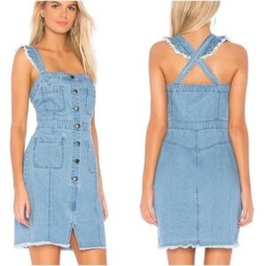 Revolve | Cupcakes and Cashmere Ladonna Dress in Chambray Size 0